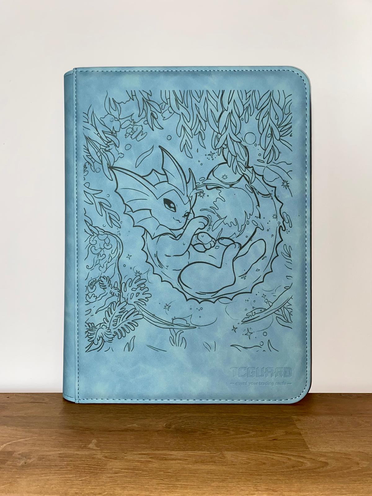 Blauer Binder